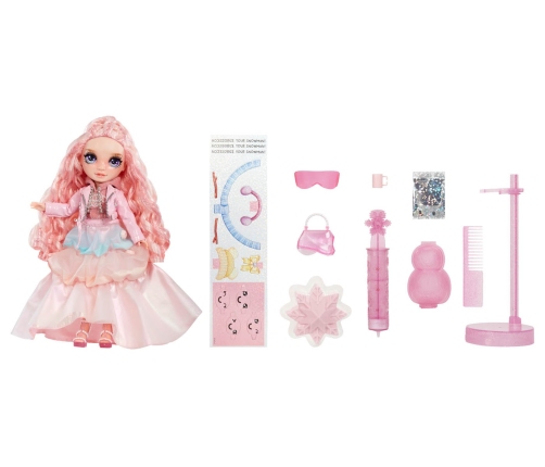 120827-EUC Rainbow High Winter Wonderland Doll- Bella (Pink)
