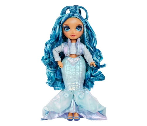 120834-EUC Rainbow High Winter Wonderland Doll- Skyler (Blue)