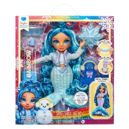120834-EUC Rainbow High Winter Wonderland Doll- Skyler (Blue) 120834-EUC Rainbow High Winter Wonderland Doll- Skyler (Blue)