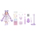 120865-EUC Rainbow High Winter Wonderland Doll- Violet (Purple)