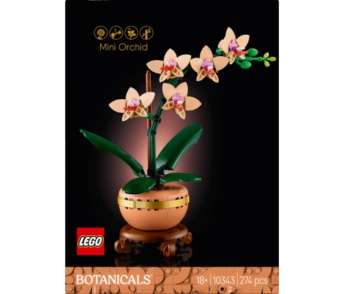 LEGO Botanicals Mała Orchidea 10343