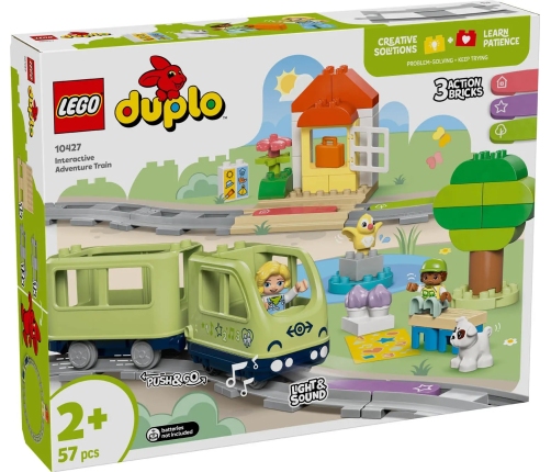 LEGO Duplo Town Przygoda Z Interaktywnym Pociągiem 10427