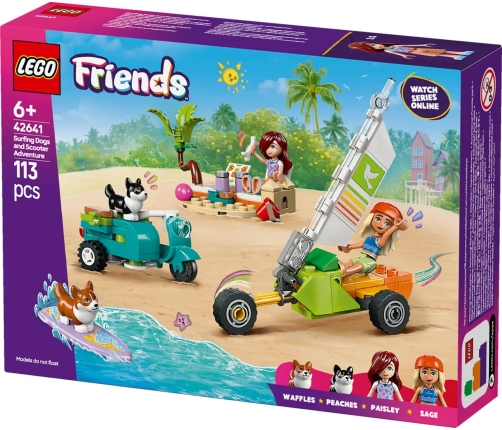 LEGO Friends Przygoda Z Surfującymi Psami I Skuterem 42641