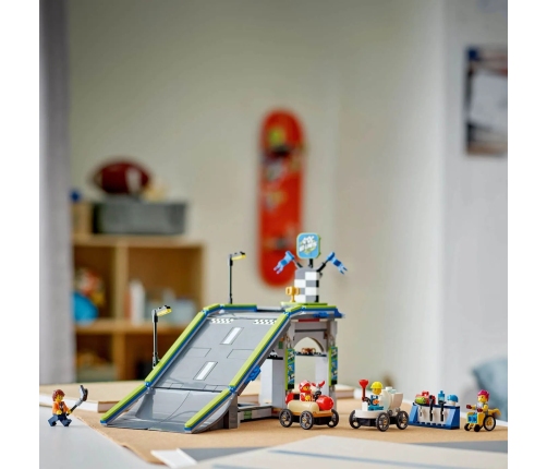 LEGO Classic Bez Granic: Tor Z Rampami Dla Wyścigówek 60460