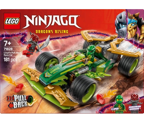 LEGO Ninjago Samochód Wyścigowy Lloyda Z Napędem Typu Pull-Back 71828