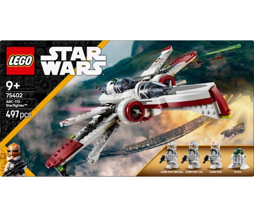 LEGO Star Wars Tm Myśliwiec Arc-170 75402