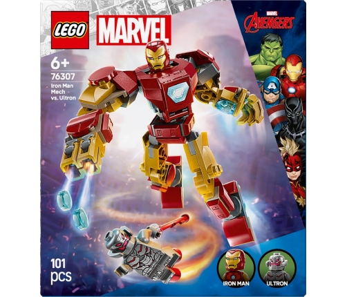 LEGO Super Heroes Mech Iron Mana Kontra Ultron 76307