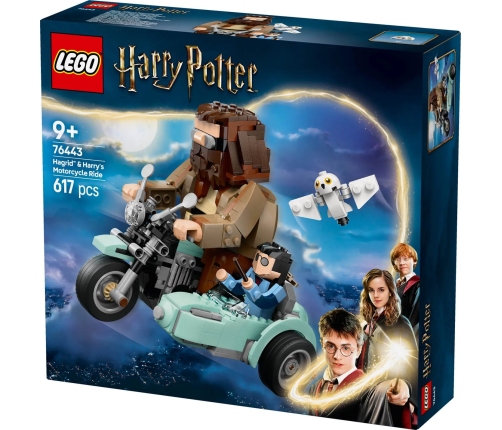 LEGO Harry Potter Tm Przejażdżka Motocyklowa Hagrida I Harryego 76443