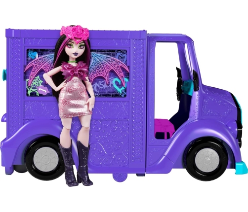 Monster High Draculaura Doll Fangtastic Rockin Food Truck HXH83