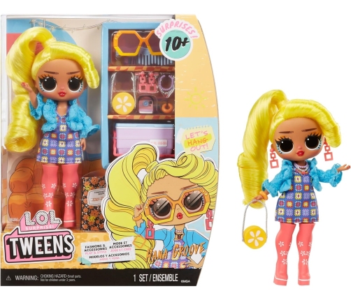 591658EUC L.O.L. Surprise Tweens Core Doll - Hana Groove