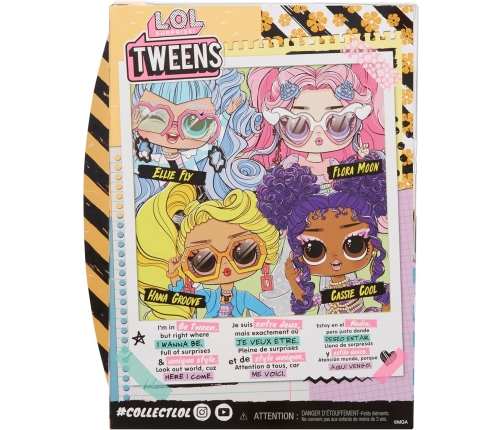 591658EUC L.O.L. Surprise Tweens Core Doll - Hana Groove