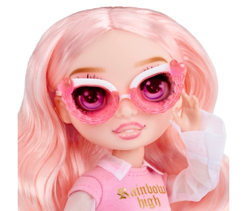 121367-EUC Rainbow High Creative Crystals Fashion Doll- Bella