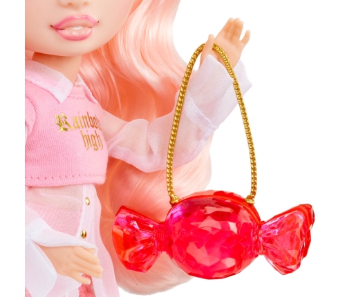 121367-EUC Rainbow High Creative Crystals Fashion Doll- Bella