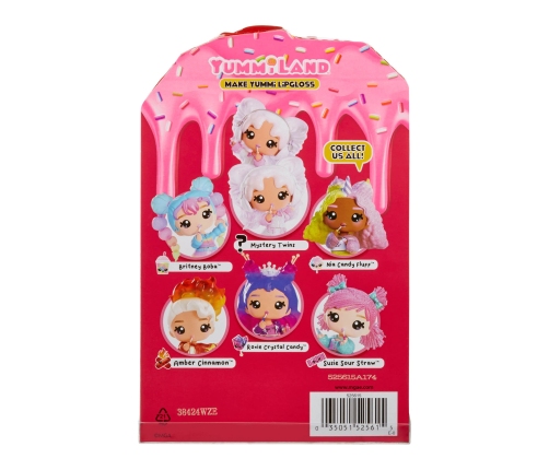 525615X1EUC Yummiland Lip Gloss Doll Series 2- Cinnamon Spice (Amber Cinnamon) for Sidekick