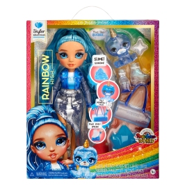 120216-EU Classic Rainbow Fashion Doll- Skyler (blue) 120216-EU Classic Rainbow Fashion Doll- Skyler (blue)