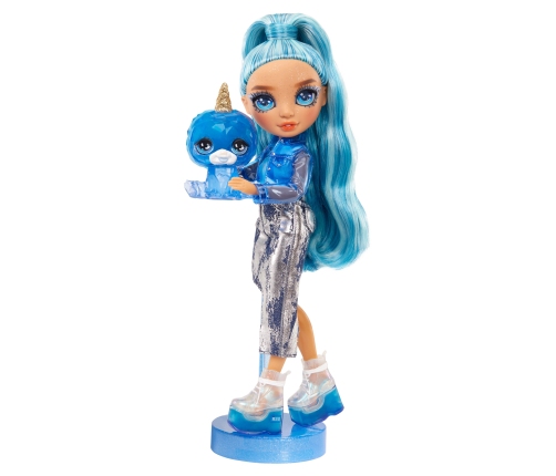 120216-EU Classic Rainbow Fashion Doll- Skyler (blue)