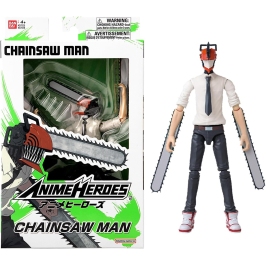 BANDAI Anime Heroes Chainsaw Man 37026