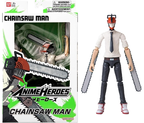 BANDAI Anime Heroes Chainsaw Man 37026