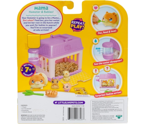 Little Live Pets Mama Surprise Hamster 26626