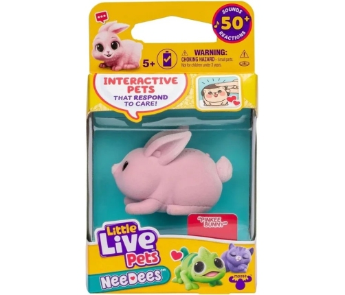 Little Live Pets NeeDees Pinkee 26653