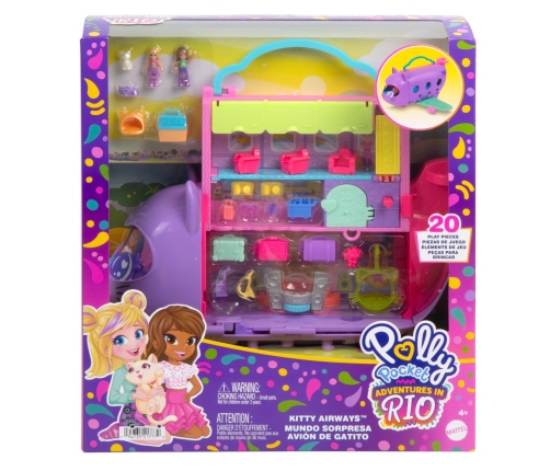Polly Pocket Kitty Airways Playset HWP19