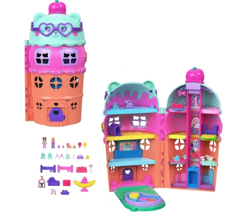 Polly Pocket Gelato House Playset JFT91