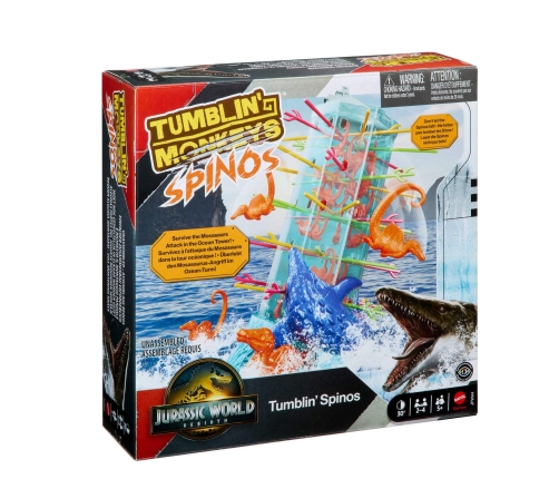 Mattel Tumblin Spinos Jurassic World JFW44