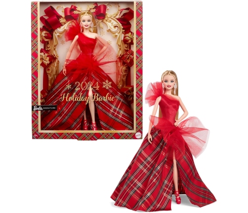 Barbie Blonde Merry Christmas Doll HRM61