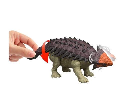Jurassic World Wild Roar Ankylosaurus JGB90