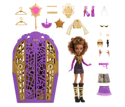 Monster High Skulltimate Clawdeen Wolf JBG80