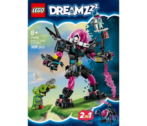 LEGO Dreamzzz Mateo Vs. Cyber Brain Mech 71495