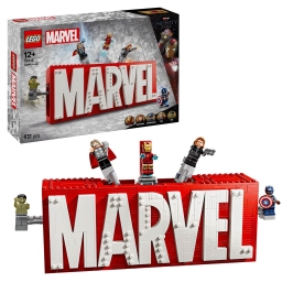 LEGO Super Heroes Marvel Logo & Minifigures 76313 LEGO Super Heroes Marvel Logo & Minifigures 76313