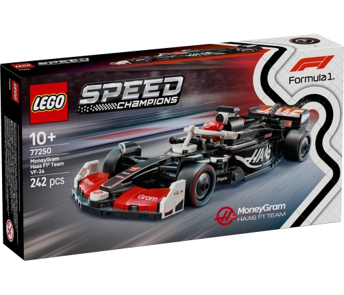 LEGO Speed Champions Moneygram Haas F1 Team Vf-24 Race Car 77250