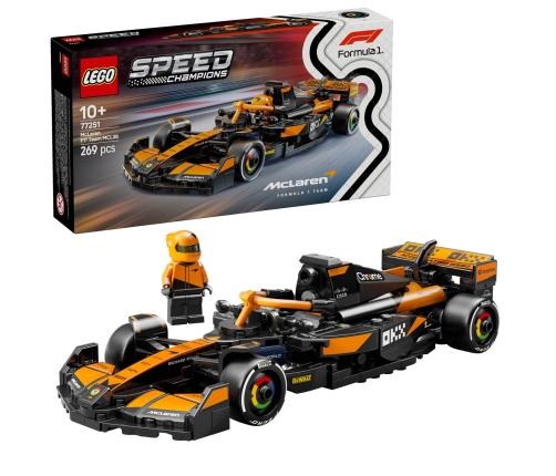 LEGO Speed Champions Mclaren F1 Team Mcl38 Race Car 77251
