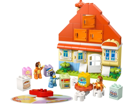 LEGO Duplo Bluey BlueyS Family House With Memory Game 10459