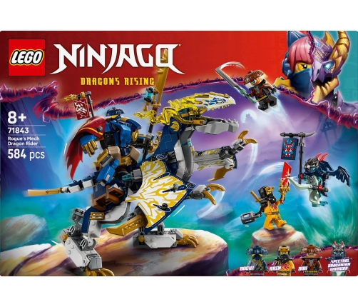 LEGO Ninjago RogueS Mech Dragon Rider 71843