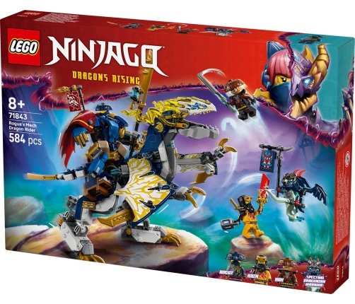 LEGO Ninjago RogueS Mech Dragon Rider 71843