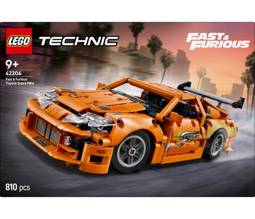 LEGO Technic Fast And Furious Toyota Supra Mk4 42204
