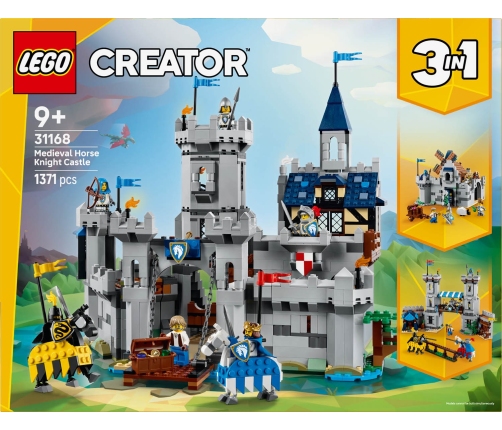 LEGO Creator Medieval Horse Knight Castle 31168