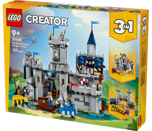 LEGO Creator Medieval Horse Knight Castle 31168