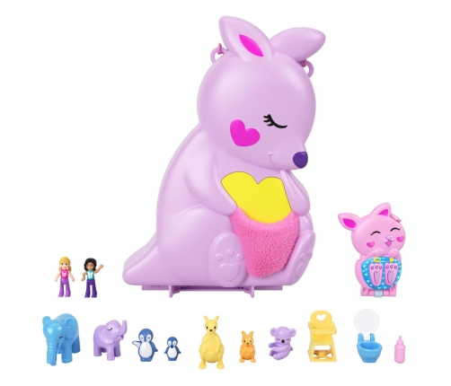 Polly Pocket Mama Joey Kangaroo Purse HKV50