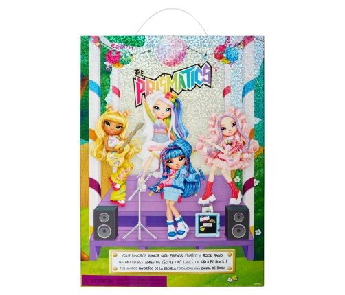 565215-EUC Rainbow High Junior High Doll Skyler