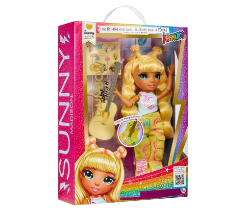 565628-EUC Rainbow High Junior High Doll Sunny