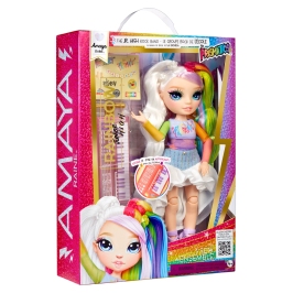 565772-EUC Rainbow High Junior High Doll Amaya