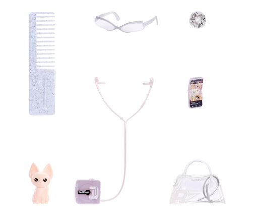 429265-INT Rainbow High Sparkle & Shine Doll White