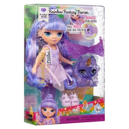 543435-EUC Rainbow High Littles Rainbow Fantasy Fairies Doll- Amethyst (purple) 543435-EUC Rainbow High Littles Rainbow Fantasy Fairies Doll- Amethyst (purple)