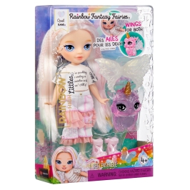 543442-EUC Rainbow High Littles Rainbow Fantasy Fairies Doll - Opal (Rainbow) 543442-EUC Rainbow High Littles Rainbow Fantasy Fairies Doll - Opal (Rainbow)