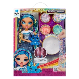 122418-EU Rainbow High Rainbow Shimmers with Slime Fashion Doll - Skyler (blue) 122418-EU Rainbow High Rainbow Shimmers with Slime Fashion Doll - Skyler (blue)