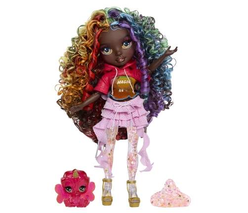 122432-EU Rainbow High Rainbow Shimmers with Slime Fashion Doll Iris (rainbow)