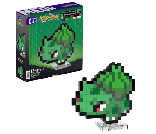 MEGA Pokemon Pixel Bulbasaur HTH75